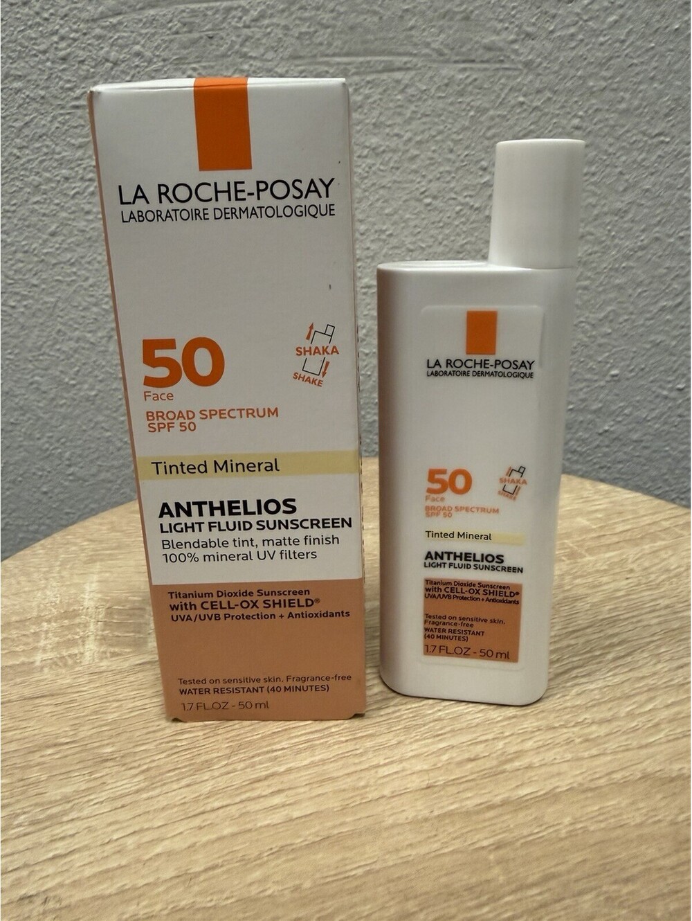 La Roche-Posay SPF 50 Tinted Mineral ANTHELIOS Light Fluid Sunscreen 1.7oz/50ml